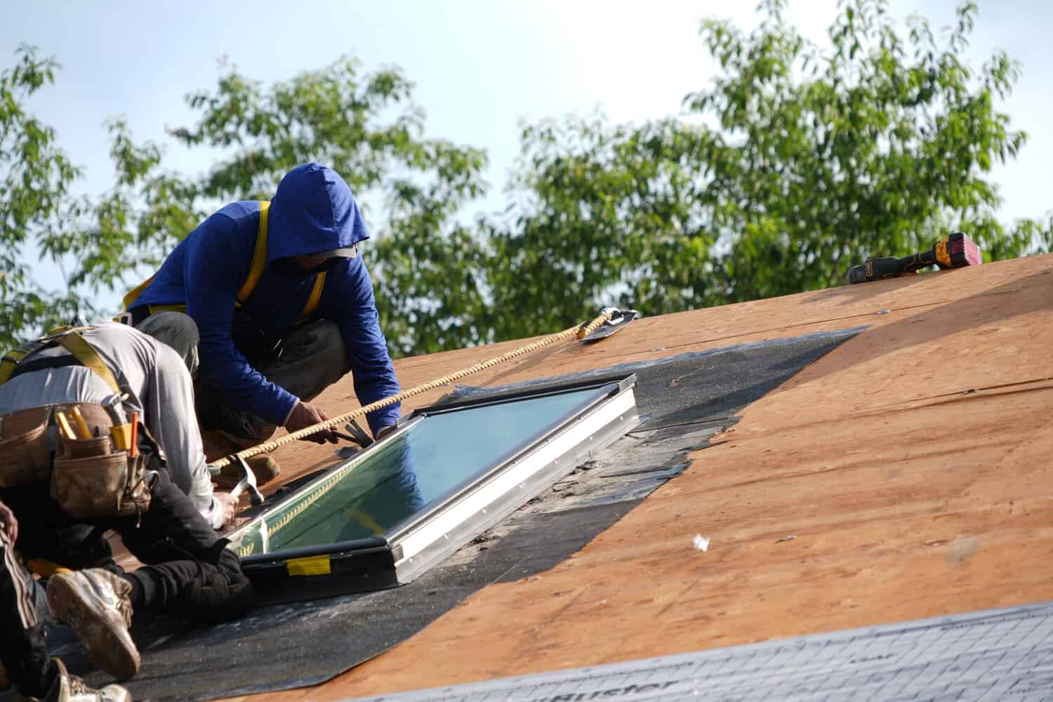 skylight installation